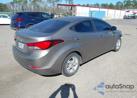 2015 Hyundai Elantra Se z USA, uszkodzony, nr VIN 5NPDH4AE6FH588851